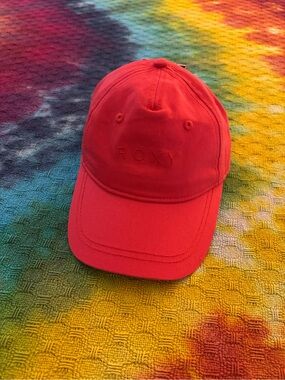Roxy Red Logo Baseball Hat NWT